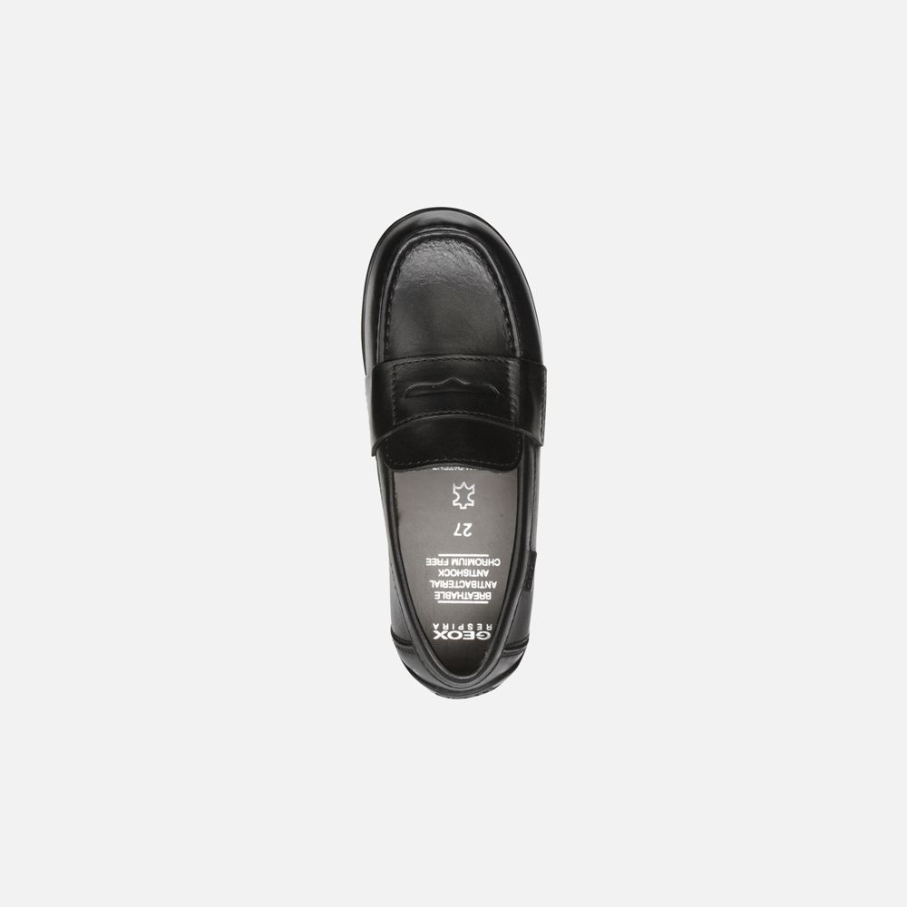 Mocassin Geox New Fast - Noir - Garcon 092534-RBE